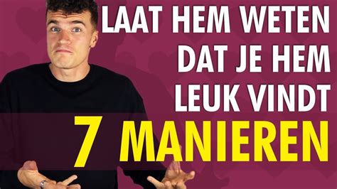 ik vind iemand leuk|Weten of je iemand echt leuk vindt